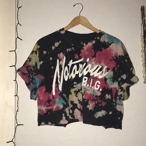 notorious B.I.G. Cropped t